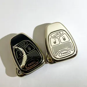 TPU Car Key Case Cover for Jeep Dodge Chrysler | Full Protection Key Fob