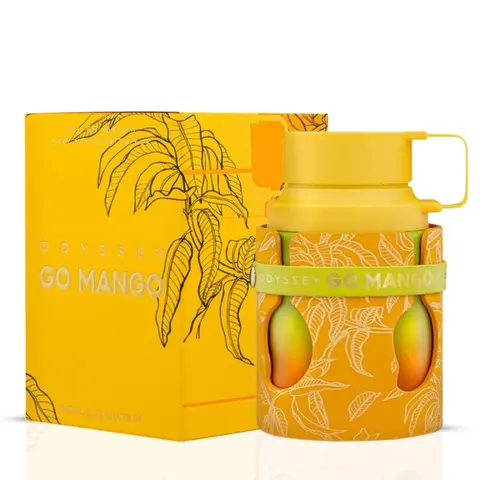 Odyssey Go Mango Topical Collection Eau de Parfum Spray 100ml (3.4 oz) by Armaf | A Burst of Tropical Energy