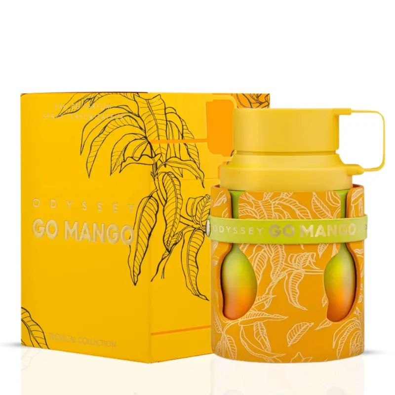 Odyssey Go Mango Topical Collection Eau de Parfum Spray 100ml (3.4 oz) by Armaf | A Burst of Tropical Energy
