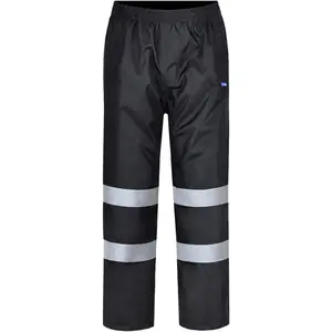 High Visibility Safety Waterproof rain Pants for Fishing Motorcycle Cycling Farming Hiking Works