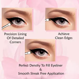 Flat Angled Precision Eyeliner Brush