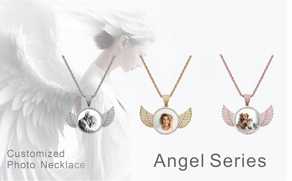 Customized Photo Necklacce for Men Woman,Personalized Memorial Photo Pendant for Women Man Christmas Gifts Birthday Gifts