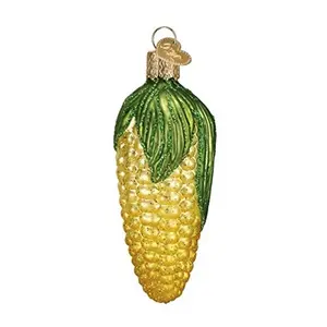 Old World Christmas Ear Of Corn Glass Blown Ornament