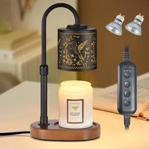 Dimmable Candle Warmer Lamp with Timer for Scented Jar Candles Candle Wax Melt Warmer for Home Christmas for Mom()
