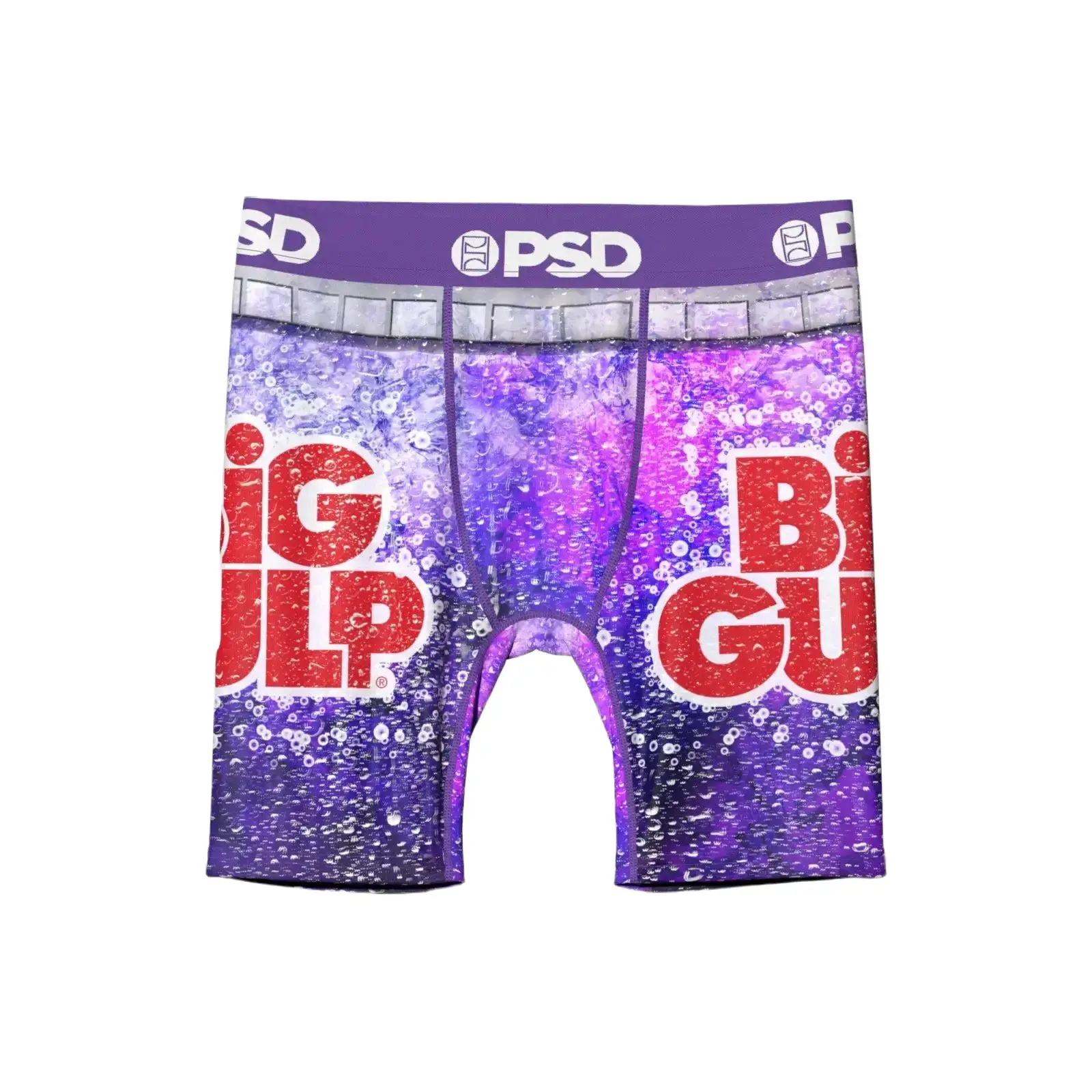 PSD Youth Boys 7-Eleven Big Gulp Grape Boxer Brief - Soft, Breathable and Comfortable Stretch Underwear