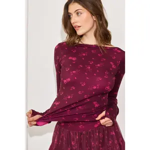 Your Favorite Reversible Long Sleeve Top - Fleur d'amour