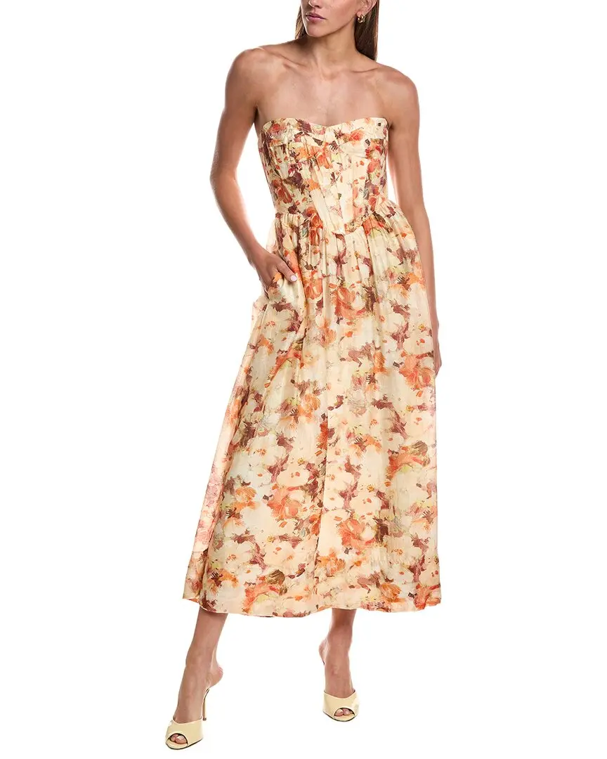 Bardot Lola Printed Midi Dress