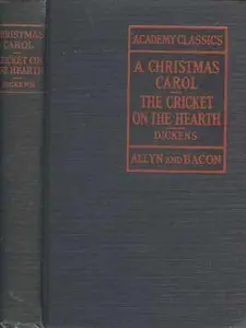USED-Christmas Carol & Cricket on the Hearth by Charles Dickens (Hardcover)