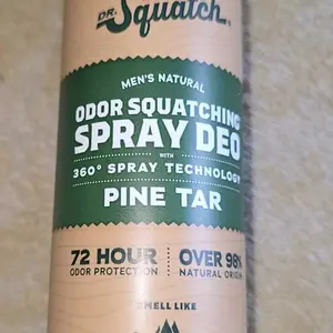 Dr. Squatch Spray Natural Deodorant - Body Care for Men