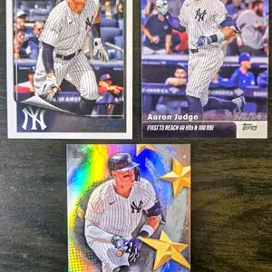 Aaron Judge - 3 Card Lot: Topps Greatest Hits, Topps Flagship, & Stars Of MLB