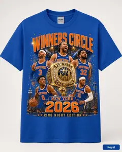 New York 2026 Shirt, Winners Circle Basketball Tee, Ring Night Vintage T-Shirt, NY Sports Fan Gift