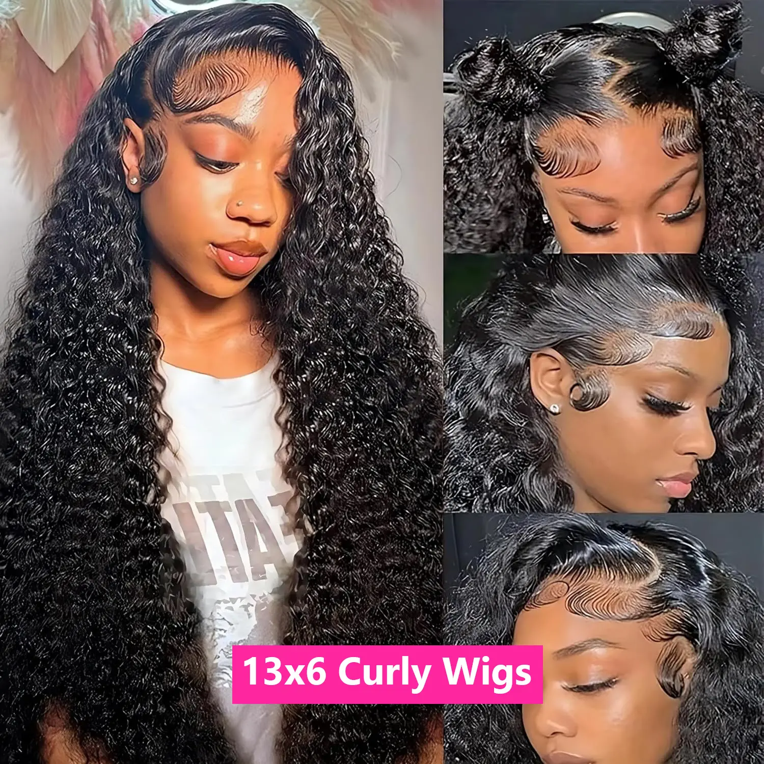 13x6 Curly Wigs