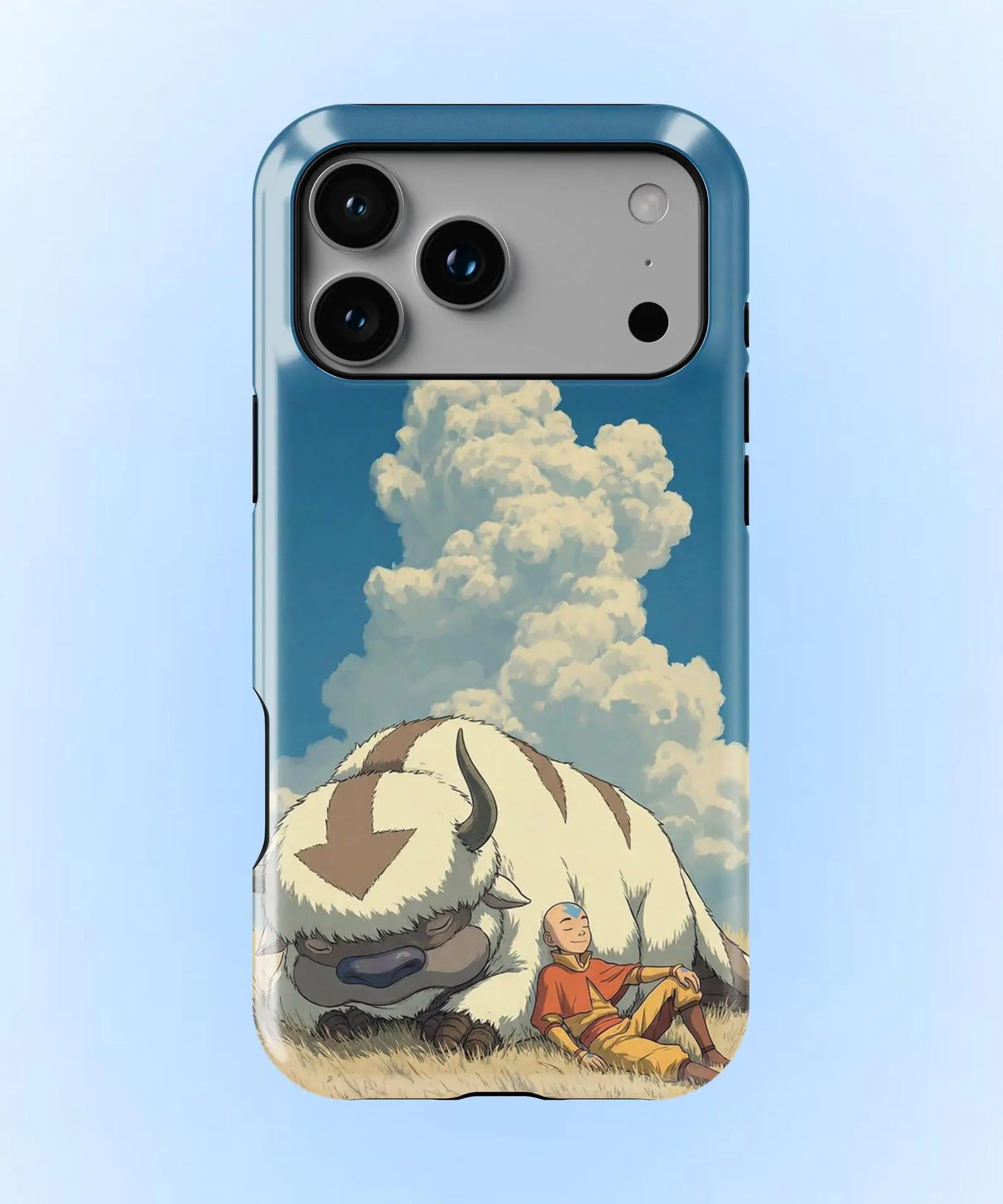 Flying Bison Phone Case Appa Avatar pet Cover for iPhone 17 16 15 14 13 12 Samsung S26 S25 S24 Pixel 10 9 8