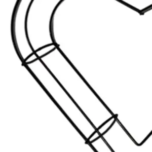 Heart Shaped Wreath Frame Wreath Form for Background Valentine Party