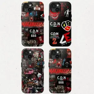 4 Style of Makabelic0 Ghost Cartel del Norte phone case - Phone Cases Phone Cover Hard Case Tough 2-piece Phone Case Protection Wireless, Phone17 16 15 14 13 12 11 Pro Max 8 Plus