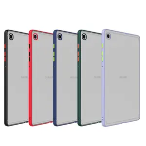 Fashion Matte Transparent Tablet Case for Samsung Galaxy Tab A8, Anti-Drop Shell, Shockproof Protection, 10.5 Inch Tablet Cover