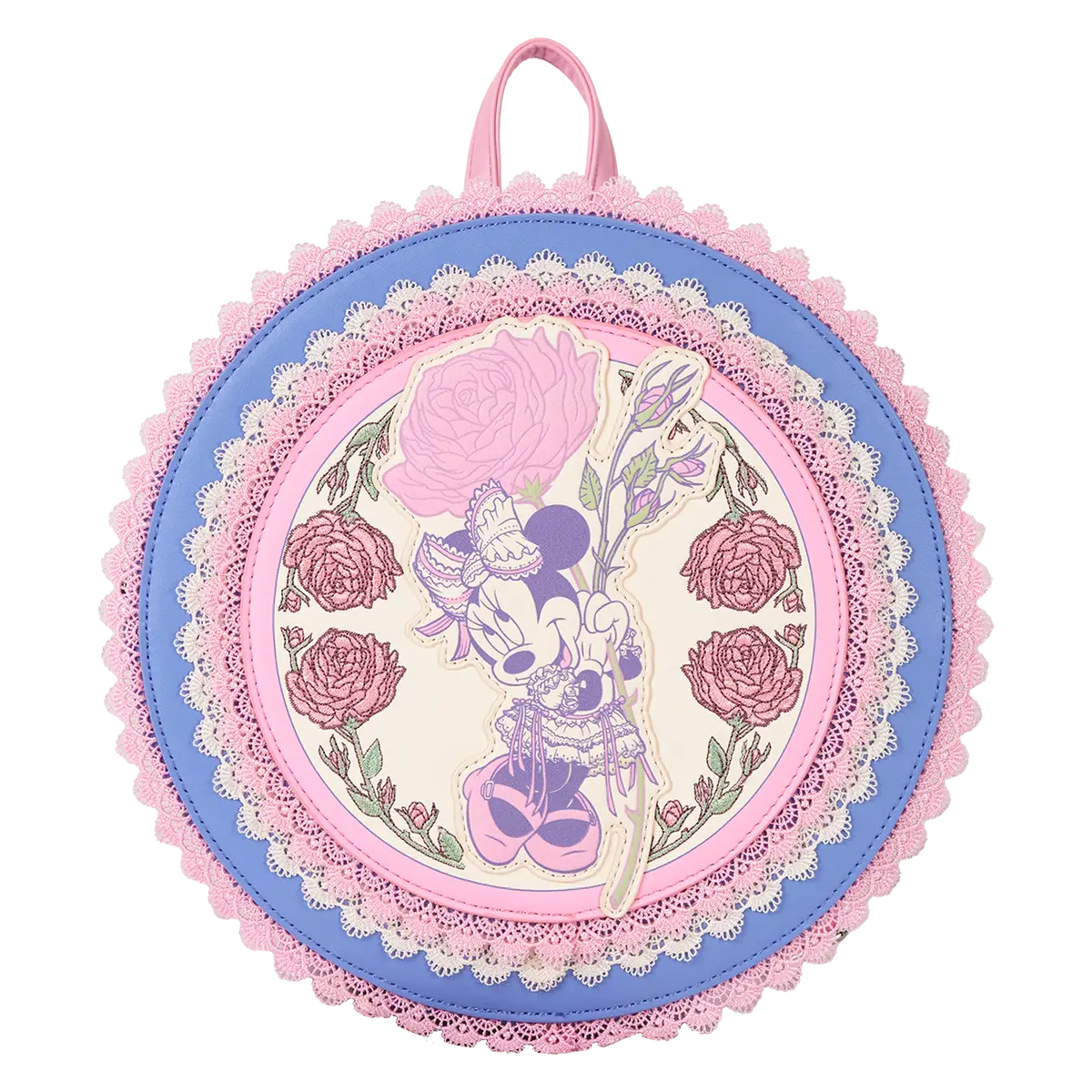 Minnie Mouse Floral and Lace Mini Backpack