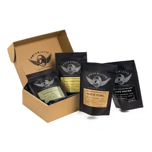 Gourmet Coffee Sampler – Whole Bean Variety Pack (4 Roasts, 4 oz Each)