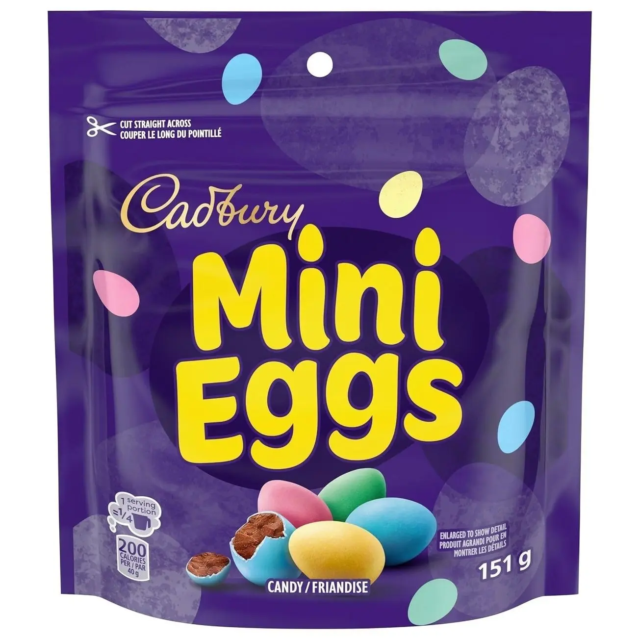 Milk Chocolate Mini Eggs, 151g/5.3 oz