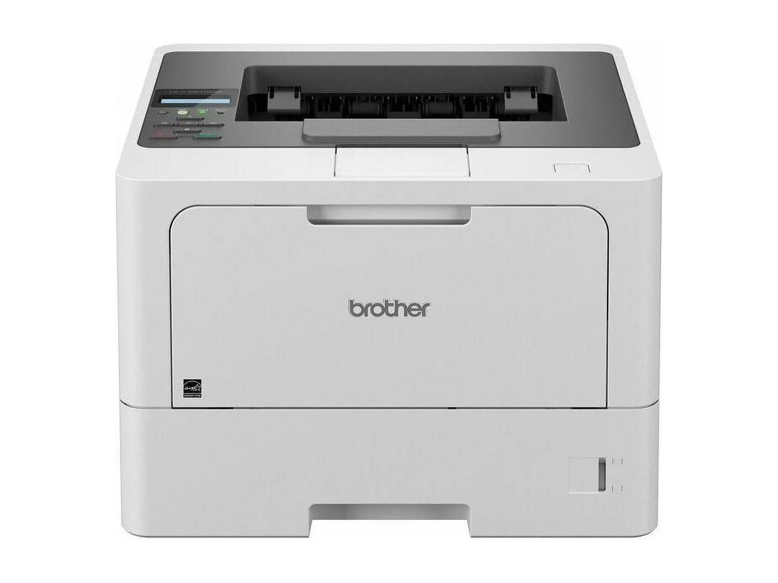 Brother International HLL5210DW 256MB Monochrome Laser Printer, White & Black