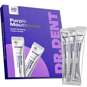 Hismile iD Stain Whitening Mouthwash for White Teeth, Freshens Breath with Essential Oils 237ml