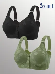 Women's Sports Bra Set, Multi-Pack, Multiple Colors, Various Sizes Available, Comfortable Breathable Design, Essential for Active Lifestyle