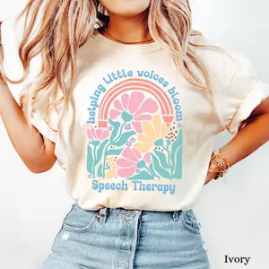 Comfort Colors Speech Therapy Shirt, SLP T-Shirt, Speech Language Pathologist Shirt, Speech Pathologist, Back to School Speech Teacher Shirt