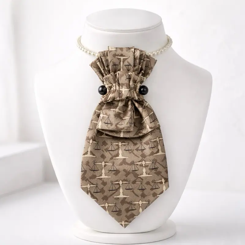 Scale of Justice Twisted Tie