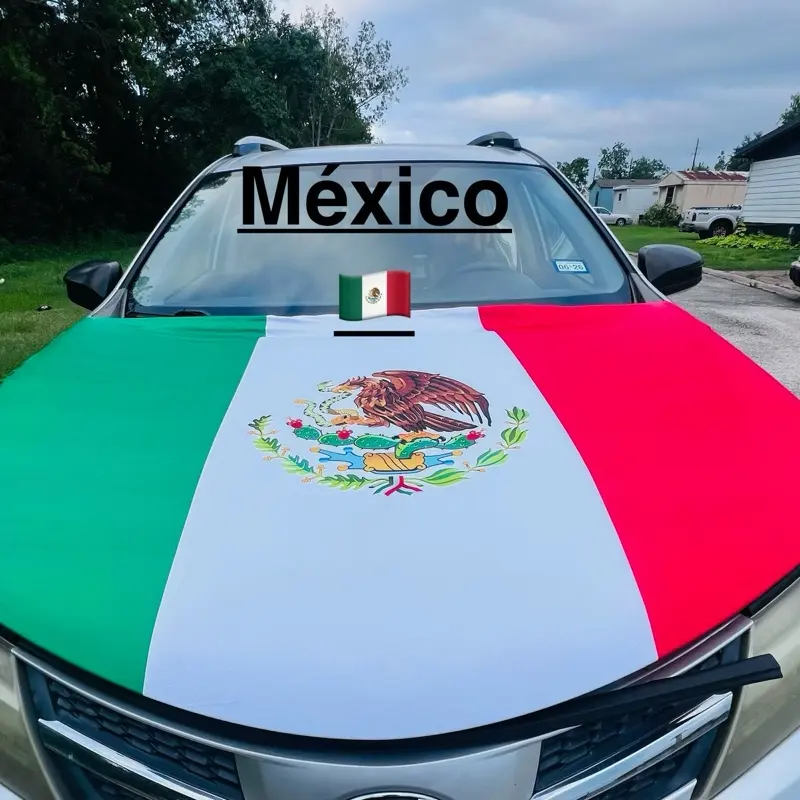 Car Hood Cover Flag