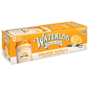 Waterloo Sparkling Water, Orange Vanilla Naturally Flavored, 12 Fl Oz Cans (Pack of 12) – Zero Calories and Zero Sugar or Sweeteners of Any Kind