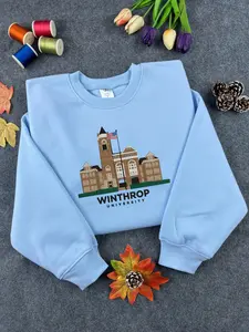 Winthrop  University Embroidered Sweatshirt/Hoodie