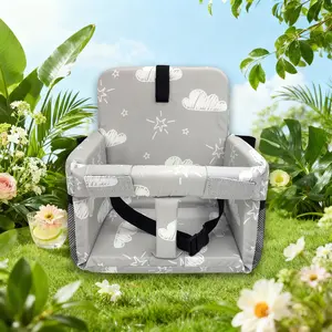 Shopping Cart Seat Pad, Soft Comfortable High Chair Cushion, Multi-Purpose Foldable Design, Easy to Carry