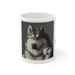 Siberian Husky Ceramic 11oz Mug ceramic coffee