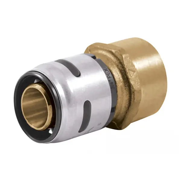 SharkBite EvoPEX 3/4 in. FPT x 3/4 in. D Push Brass/Plastic Female Connector – Leak-Free Plumbing Solution