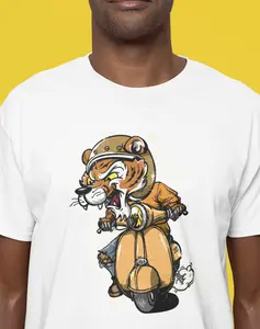Funny Motorcycle Shirt, Lion Motorcycle Shirt, Motorbike T-Shirt, Funny Biker Shirt, Motorcycle Gift, Motorcycle Tee