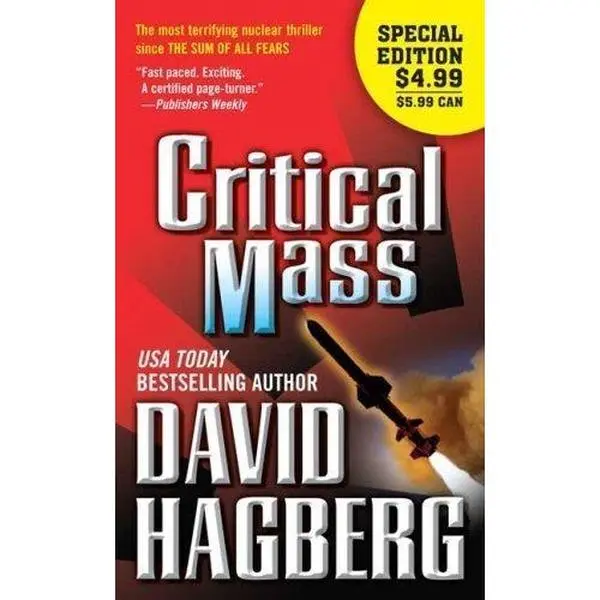 USED Book - Critical Mass by David Hagberg (Hardcover) - english