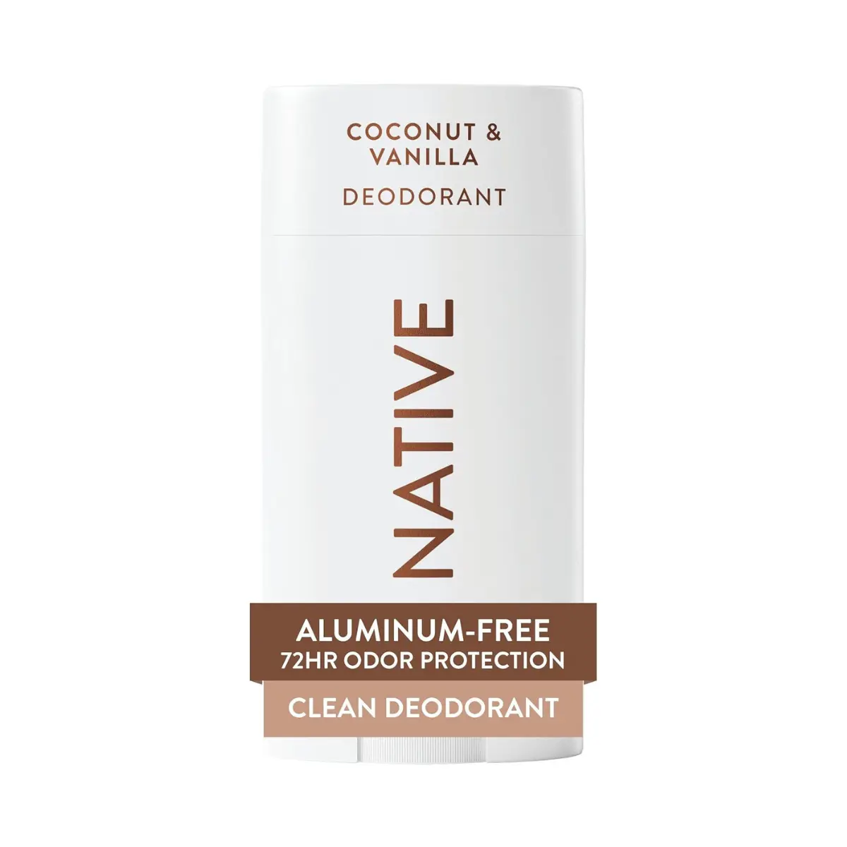 Native Deodorant Contains Naturally Derived Ingredients, 72 Hour Odor Control, Deodorant for Women and Men, Aluminum Free, Coconut & Vanilla 2.65oz