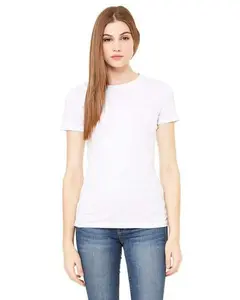 Bella + Canvas 6004 Ladies' Favorite T-Shirt – Slim Fit Cotton Tee with Side Seams & Tear Away Label | Soft Lightweight Daily Wear Shirt – Relaxed Style | Light