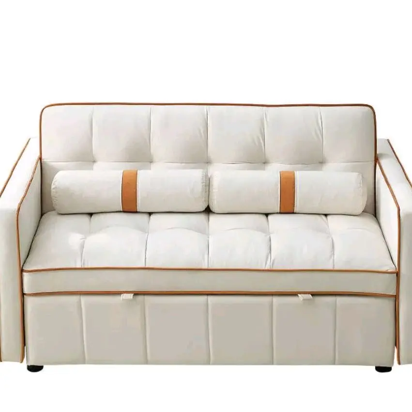 Pull Out Sleep Sofa Bed 2 Seater Loveseats Sofa Couch for Office Living Room US