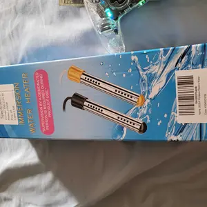 2000W Portable Electric Water Heater with 304 Stainless Steel LCD Thermometer & Bucket Heater for Efficient Safety in Submersible Bathrooms Durable Multifunction for Bathtub & Swimming Pool