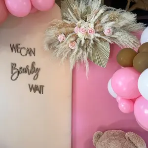 Nursery Pampas Dried Flower Arrangement, Baby Shower Decor, Wedding Decor, Bridal Shower, Backdrop Floral, Wedding Arch Arrangement, Wall Decor