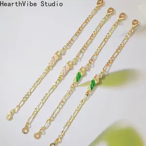 14k Gold Plated Saint Qiud Hand Bracelet, Elegant Religious Jewelry Gift for Men and Women, Durable Adjustable Clasp, Perfect for All Seasons