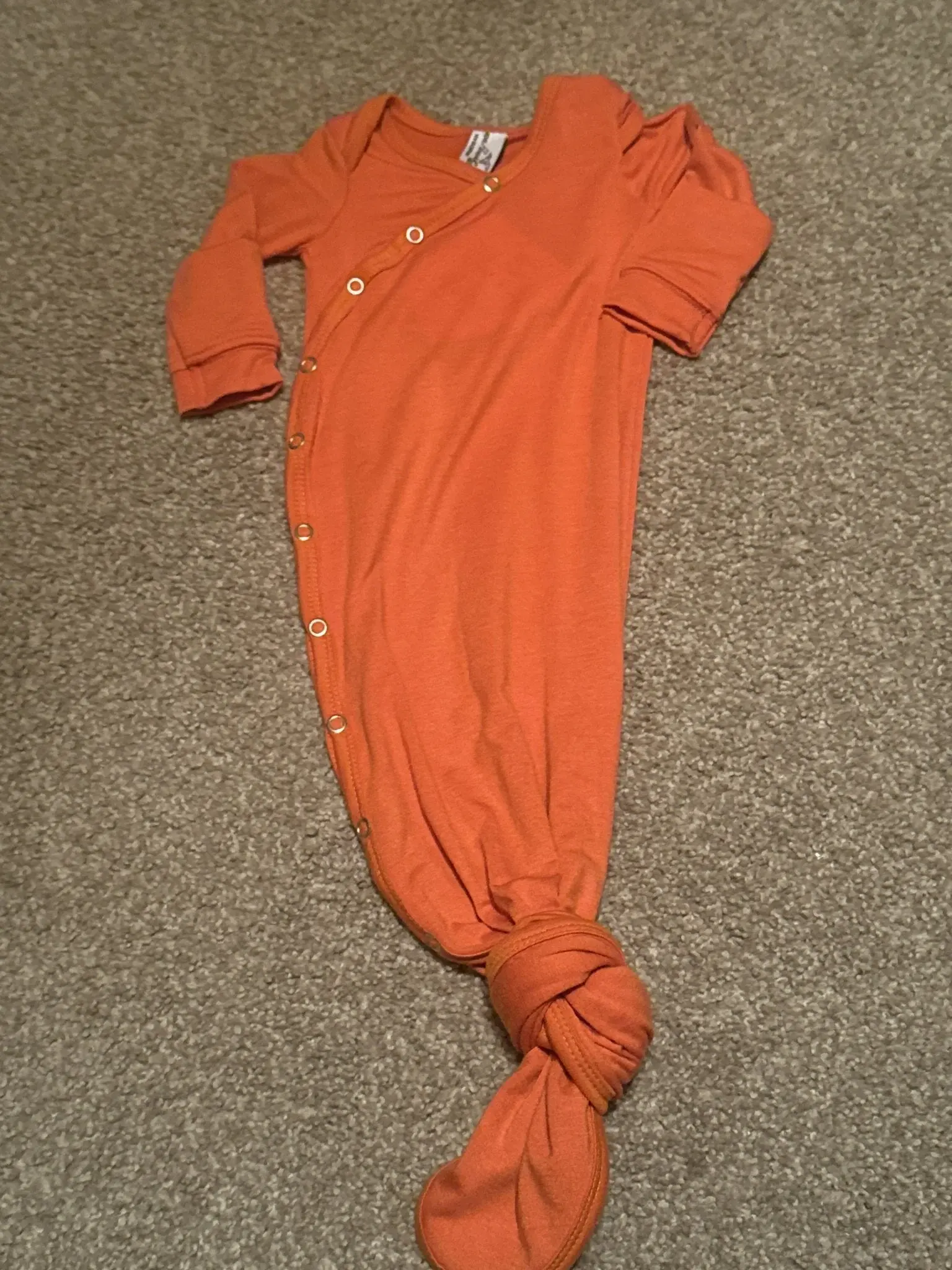 Copper Pearl Knotted gown