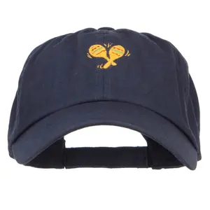 Mexico Fiesta Maracas Embroidered Low Cap