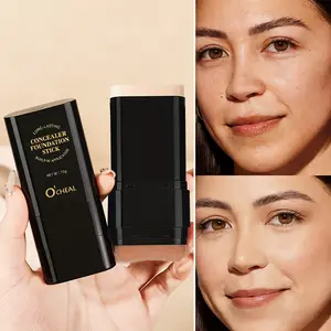 2026 New Concealer Foundation Stick, Light And Moisturizing Concealer, Covers Facial Blemishes, Dark Circles, Marks, Invisible Pores,  Easy to Carry, Suitable for Men And Women
