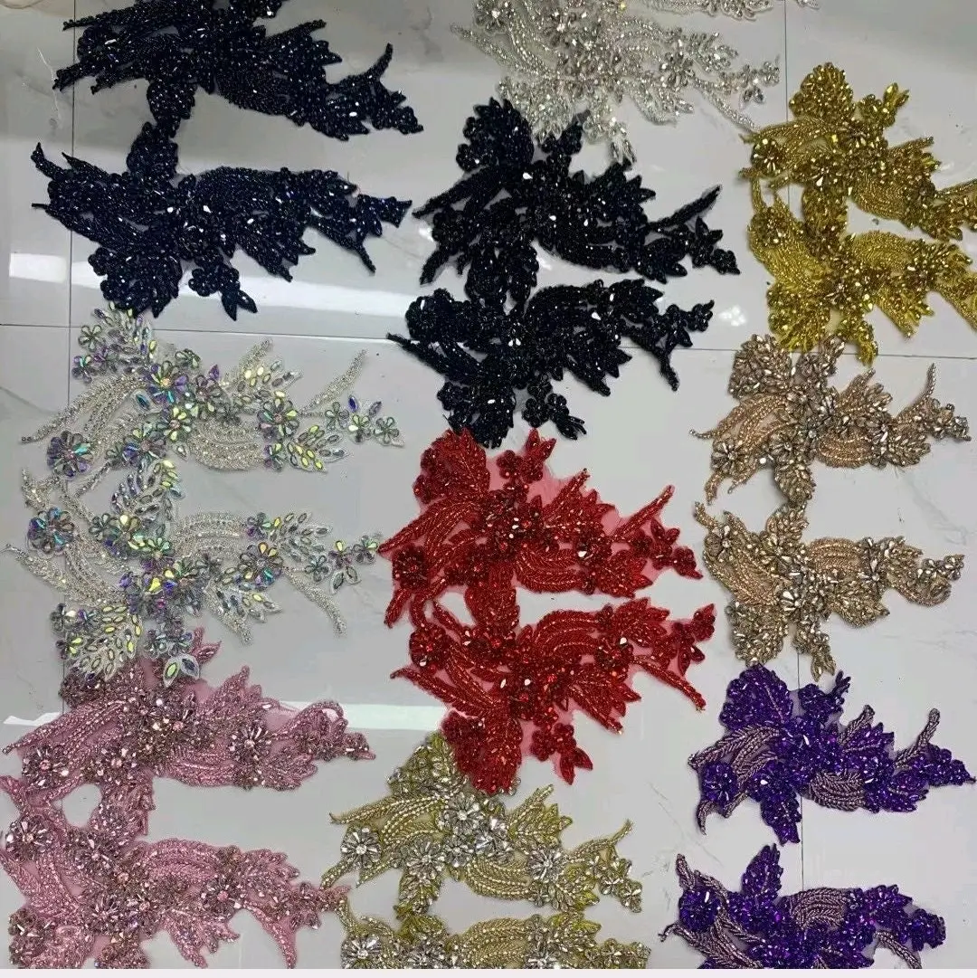 Glenda - Crystal Rhinestone Applique Glenda - Crystal Rhinestone Applique