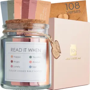 Fathers Day Gift Read Me When Bible Verse Jar For Women, Graduation Gifts, Gift For Mom, Birthday Inspirational Christian Jar For Her