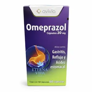 Avivia Omeprazol Antioxidant capsulas de 60