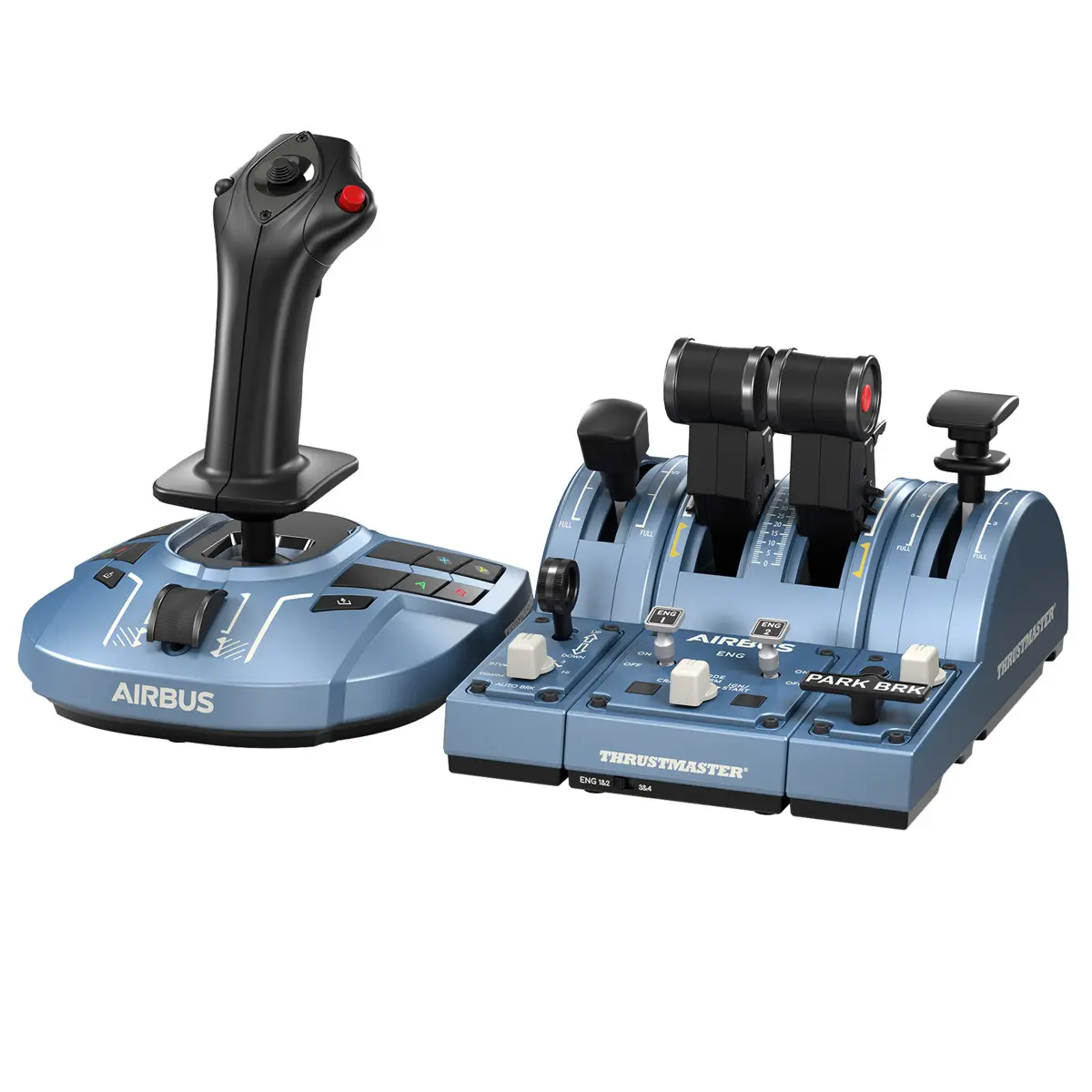 Thrustmaster TCA Captain Pack X Airbus Edition Sidestick and Throttle Quadrant Set