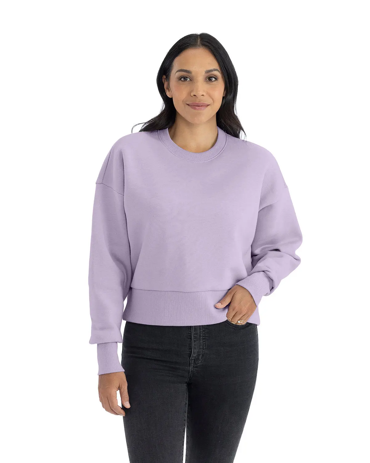 Next Level 9087 Women's Heavyweight Crewneck Sweatshirt